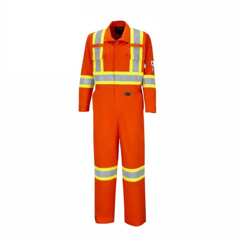 Pioneer Hi Vis FR Safety Coveralls for Men & Women ARC Rating 2  Size 40T